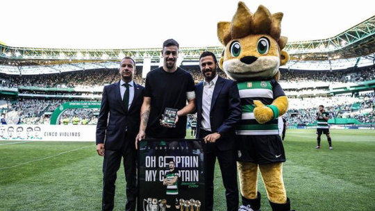 Coates agradece homenagem «emocionante» em Alvalade