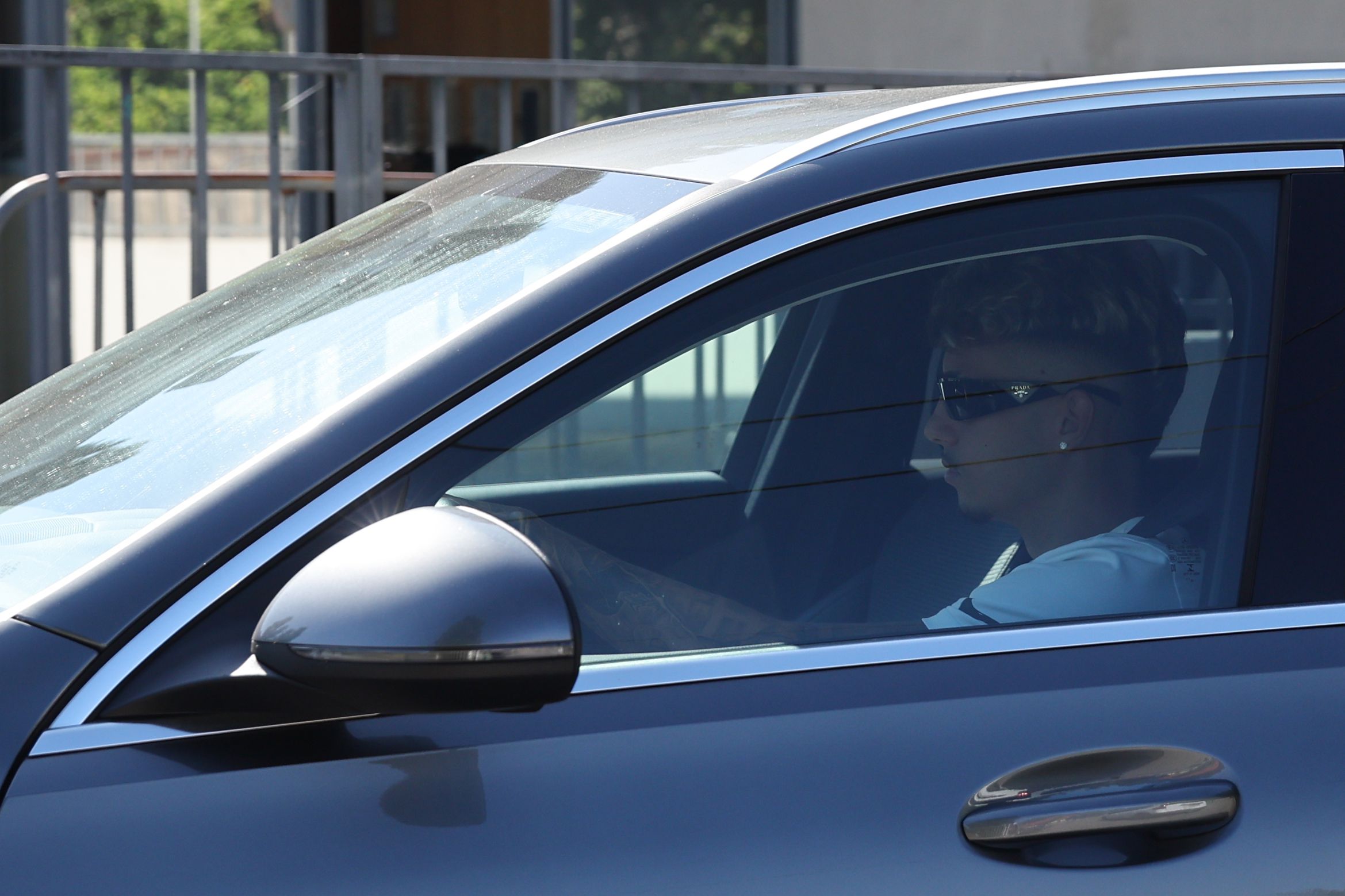 Equipa do FC Porto chega ao Centro de Treinos e Formacao Desportiva Porto/Gaia para mais um dia de trabalho: Ivan Jaime. Segunda-feira, 28 de julho de 2025. (Catarina Morais / Kapta+)