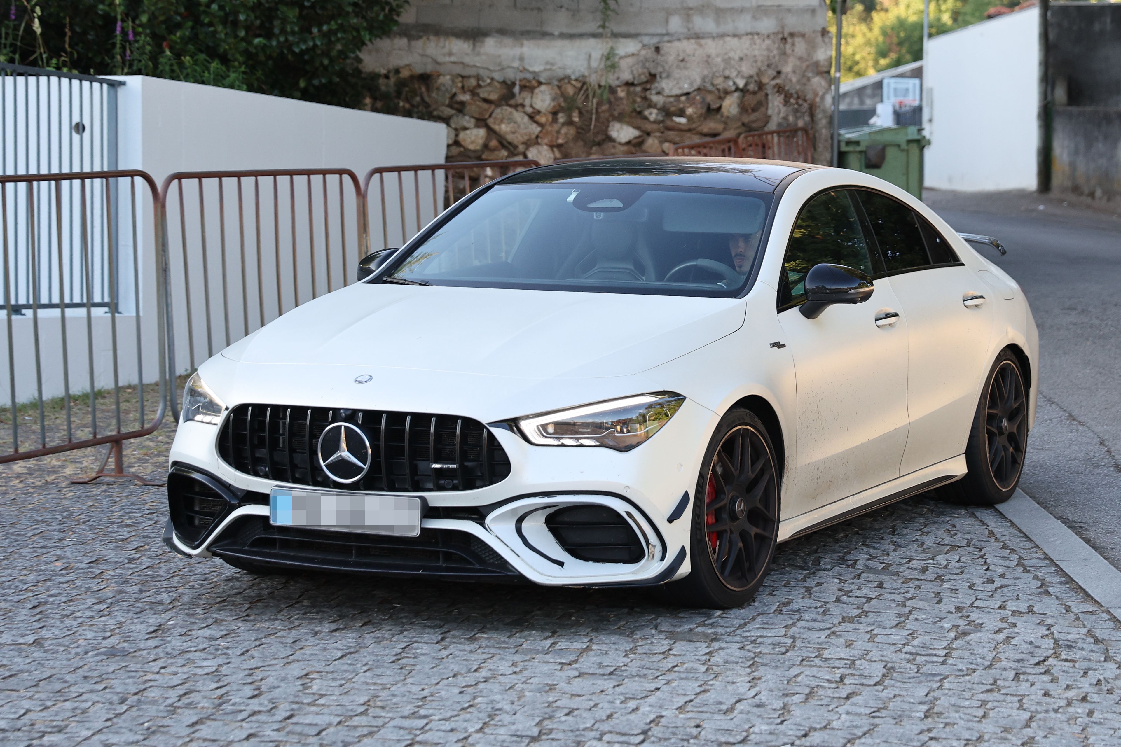 Equipa do FC Porto chega ao Centro de Treinos e Formacao Desportiva Porto/Gaia para mais um dia de trabalho: André Franco. Segunda-feira, 28 de julho de 2025. (Catarina Morais / Kapta+)