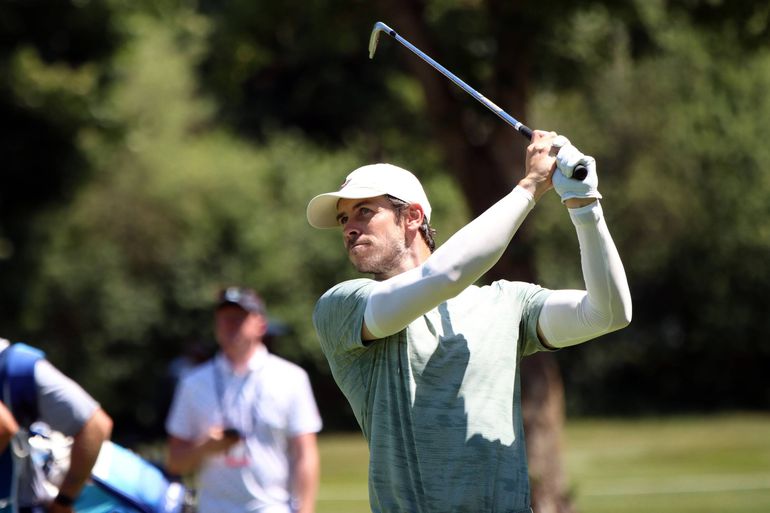 Gareth Bale num torneio de golfe