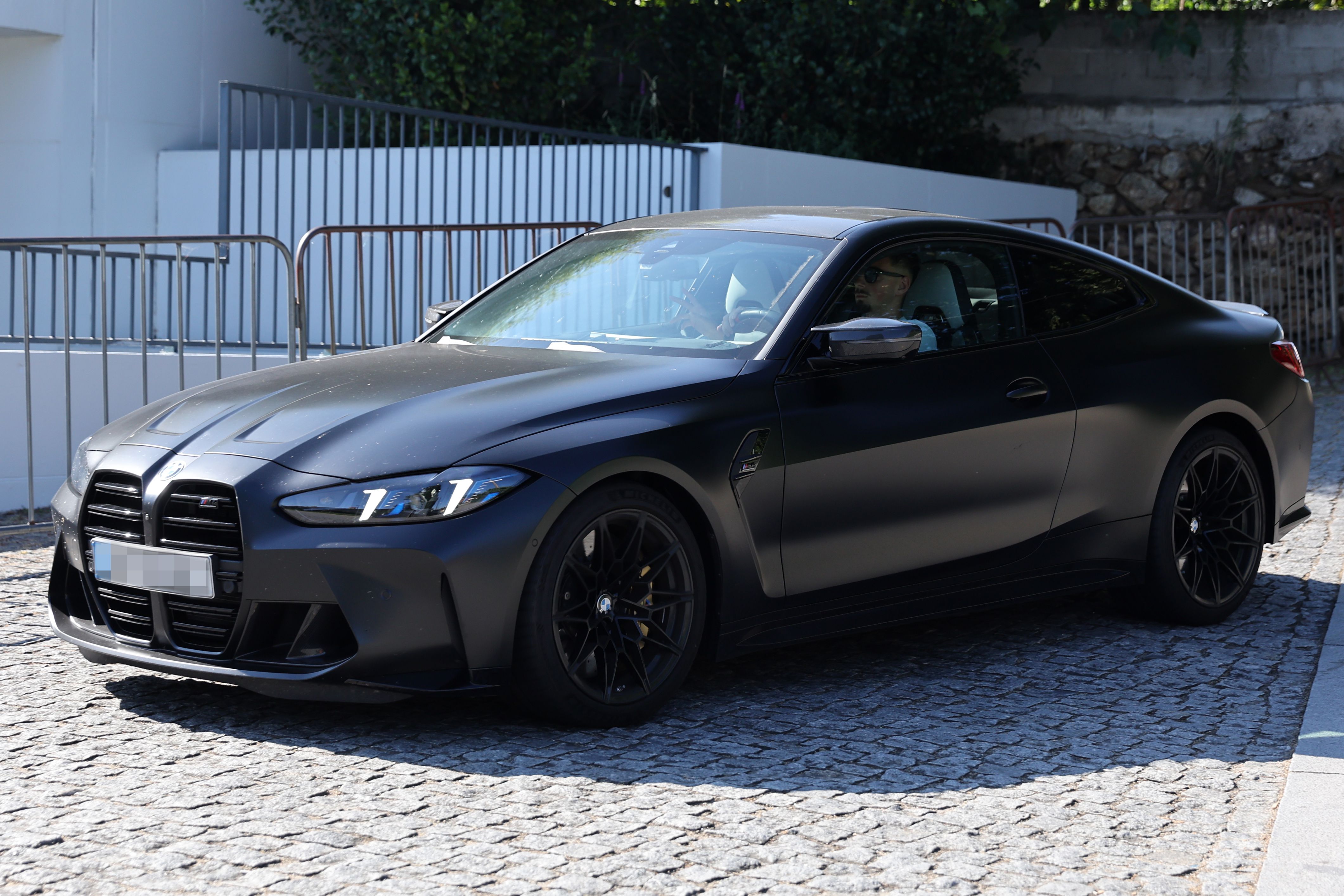 FUTEBOL - Equipa do FC Porto chega ao Centro de Treinos e Formacao Desportiva Porto/Gaia para mais um dia de trabalho: Martim Fernandes. Segunda-feira, 28 de julho de 2025. (Catarina Morais / Kapta+)