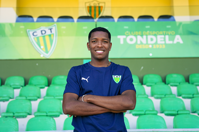 Yarlen é reforço para Ivo Vieira. Foto Tondela