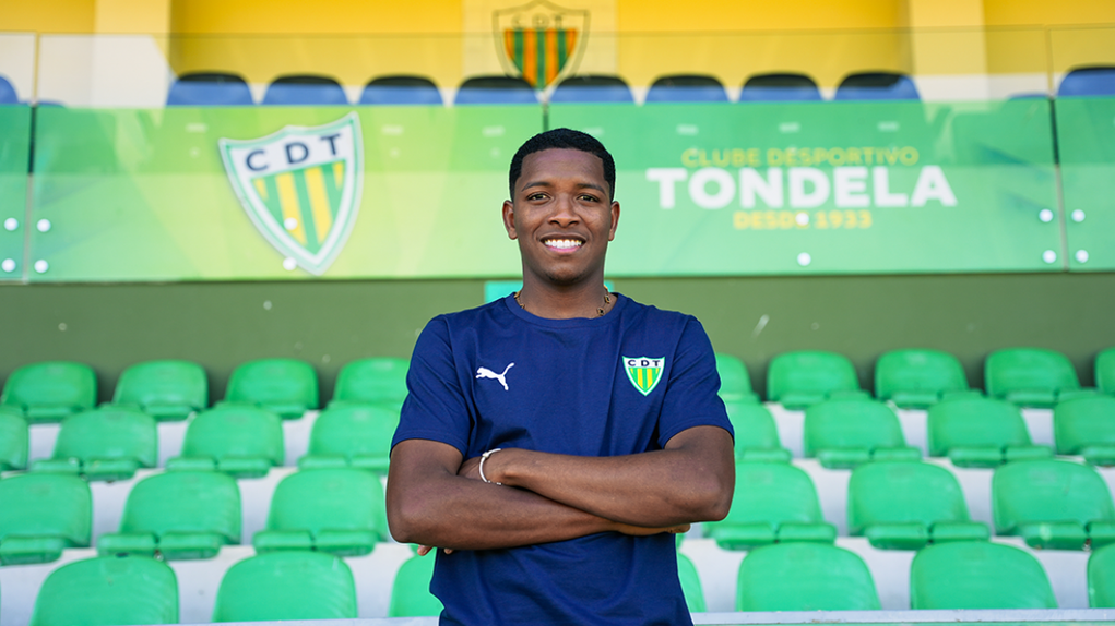 Yarlen é reforço para Ivo Vieira. Foto Tondela