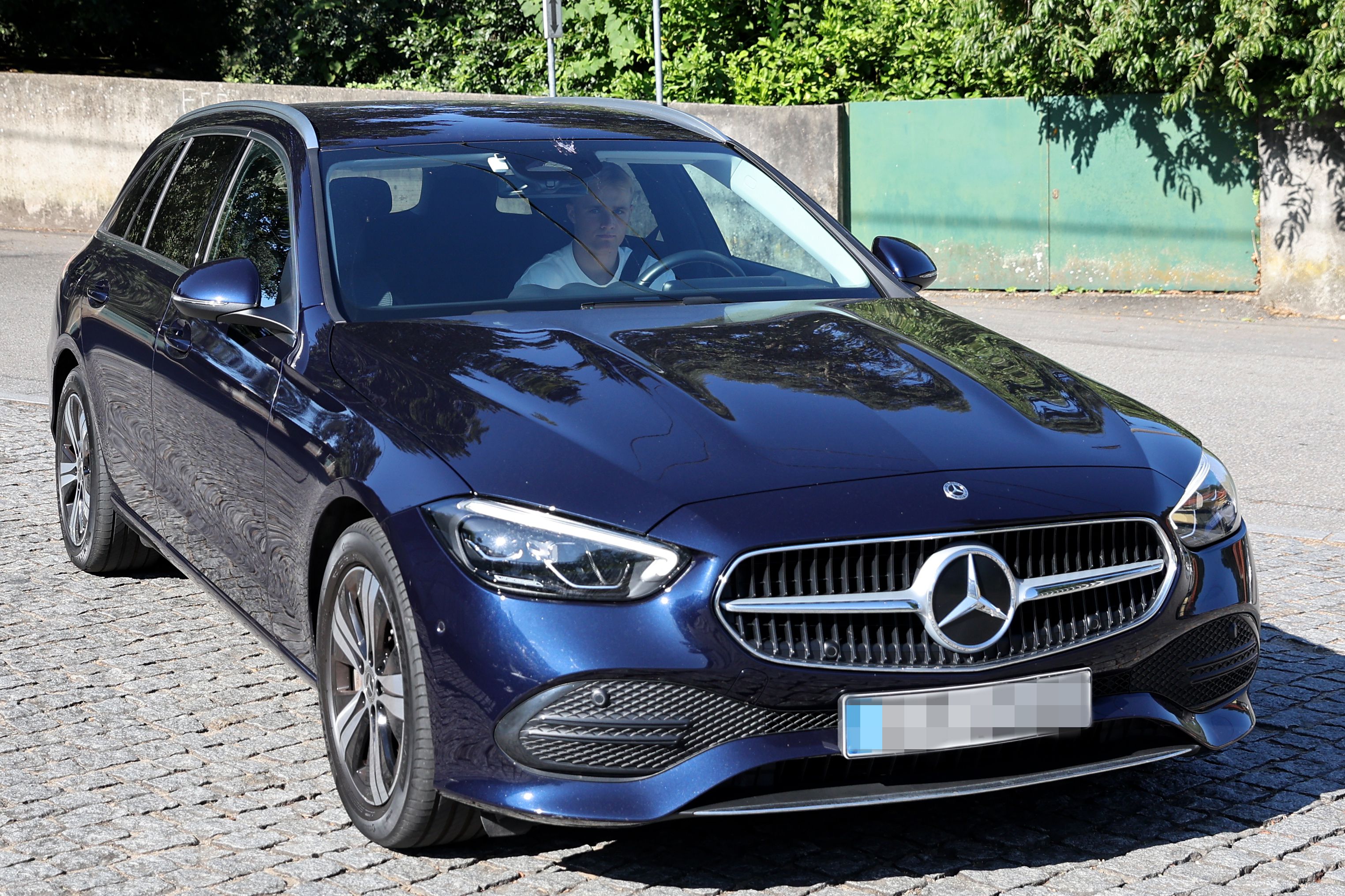 FUTEBOL - Equipa do FC Porto chega ao Centro de Treinos e Formacao Desportiva Porto/Gaia para mais um dia de trabalho: Victor Froholdt. Segunda-feira, 28 de julho de 2025. (Catarina Morais / Kapta+)