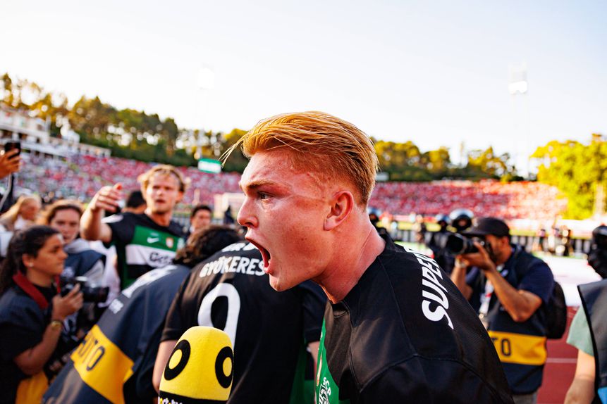 Harder a festejar conquista da Taça de Portugal