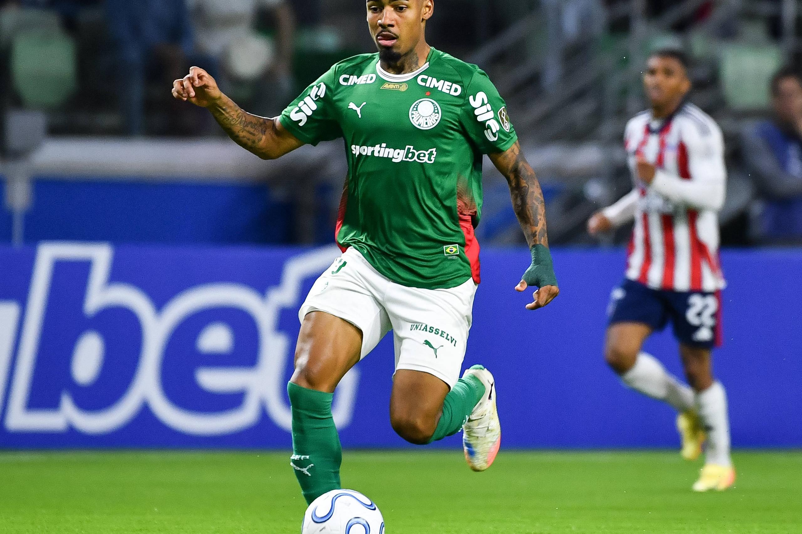 Allan é uma das figuras do Palmeiras
