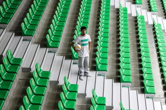 Tiago Rodrigues, ala de 18 anos, promovido à equipa principal - Foto: Sporting