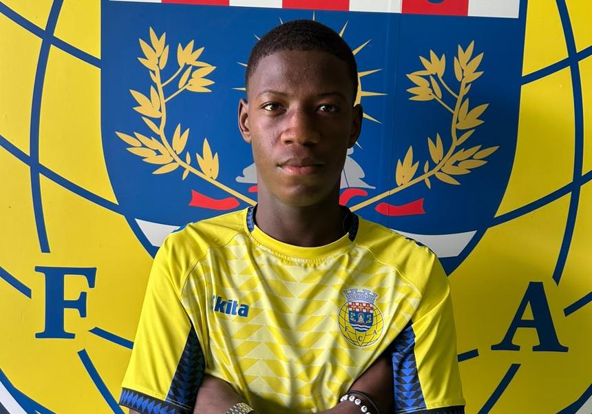 Rachid Gomes é internacional jovem por Cabo Verde - Foto: Arouca