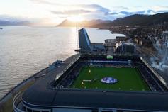 Vista impressionante: imagens do mágico estádio do Molde