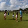 Georgina a praticar golfe com a família - Foto: Georgina Rodríguez/Instagram