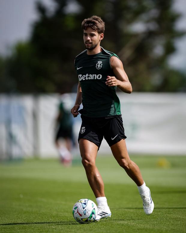 Daniel Bragança, mesmo estando na porta de saída, tem estado em bom plano na pré-época - Foto: SPORTING CP