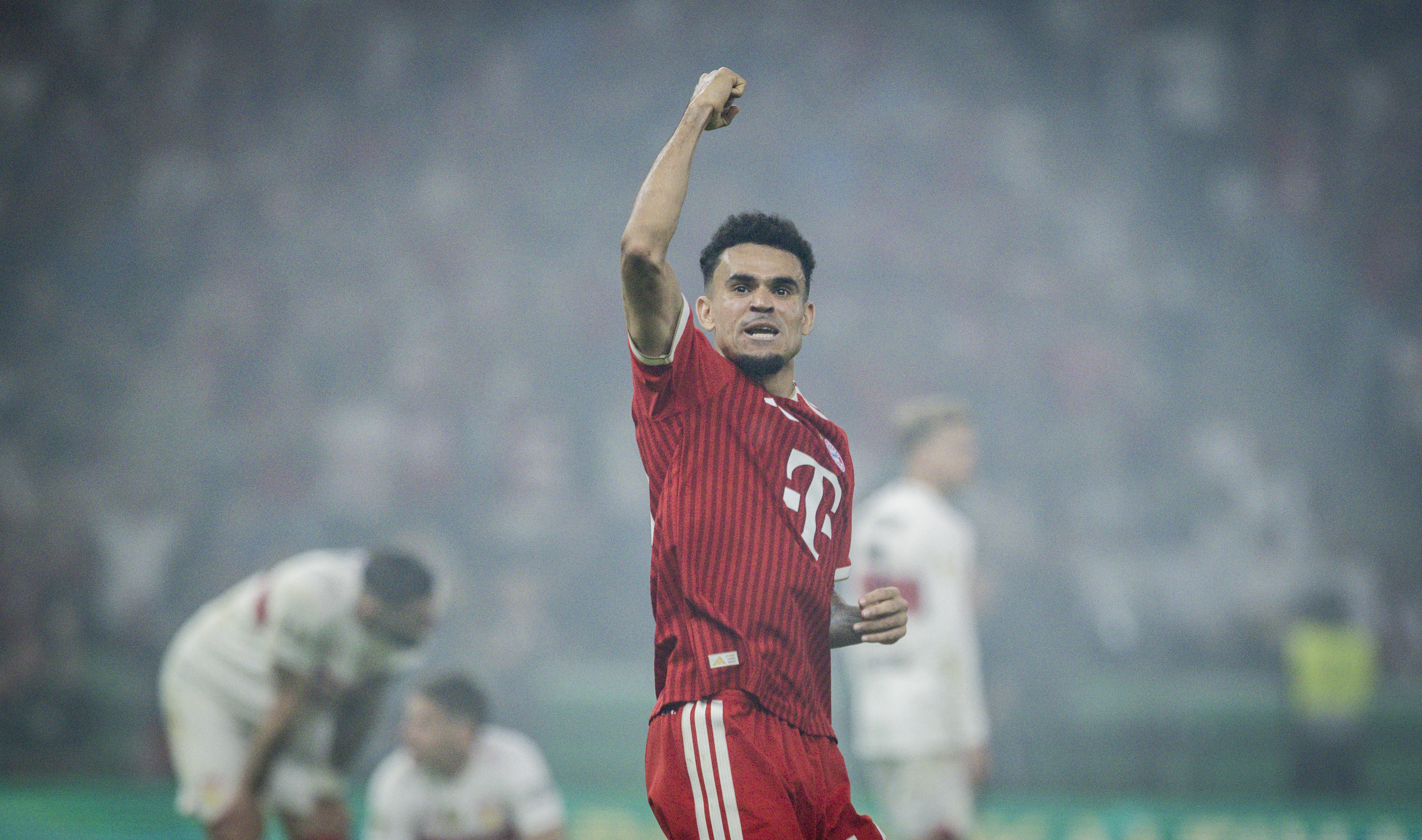 Luis Díaz, uma das figuras do Bayern