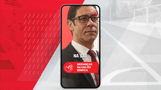 A BOLA em 59 segundos: Rui Costa prepara mudanças na SAD do Benfica