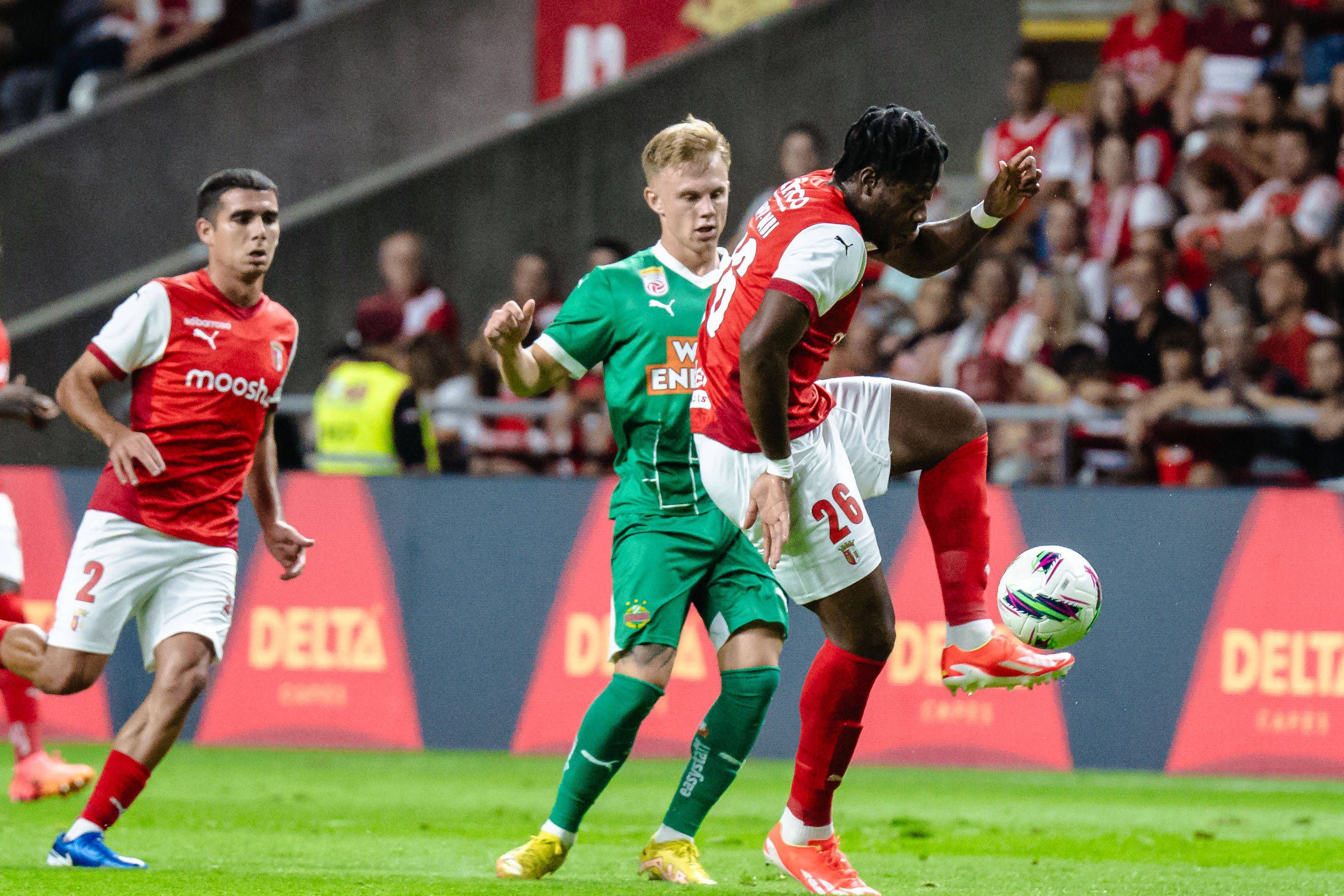 Arrey-Mbi e a eliminatória europeia do SC Braga: «Temos de lutar pela vitória»