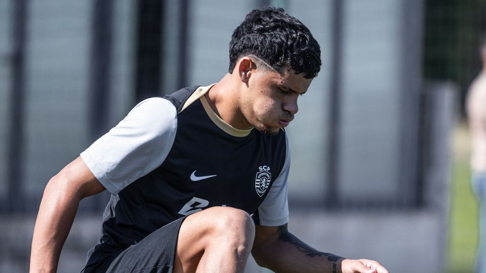 Sporting: Maxi Araújo já se treinou antes do clássico (fotogaleria)