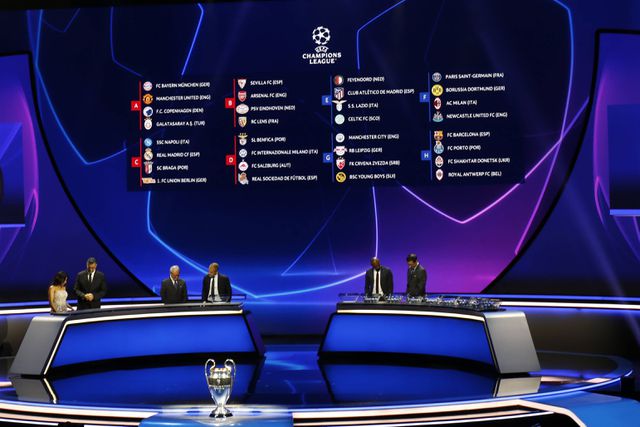 Atenção, Benfica e Sporting: são estes os potes da Liga dos Campeões