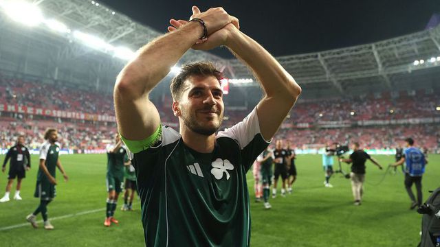 Sporting: a emoção de Ioannidis na despedida do Panathinaikos