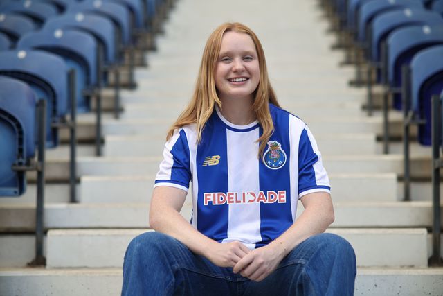 Com ligação ao futebol desde os 4 anos de idade, Eliza Turner chegou diretamente dos Estados Unidos para a Invicta há uma semana (Foto: FC Porto)