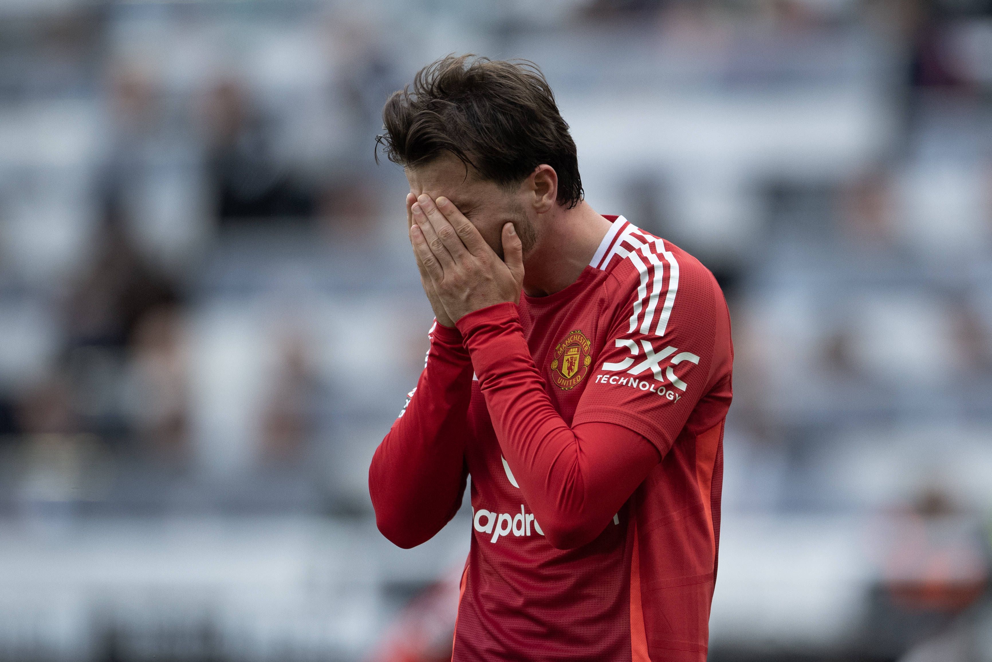 Manchester United saiu derrotado de Newcastle por 1-4, a 13 de abril (IMAGO)