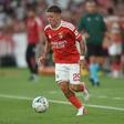 Gianluca Prestianni extremo/médio criativo argentino de 20 anos do Benfica - Foto: MIGUEL NUNES