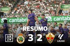 14 anos e meio depois, Racing Santader volta a sorrir na LaLiga (resumo)