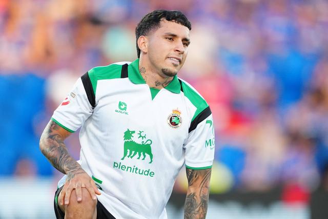 Gustavo Puerta, médio do Racing Santander (foto: Imago)