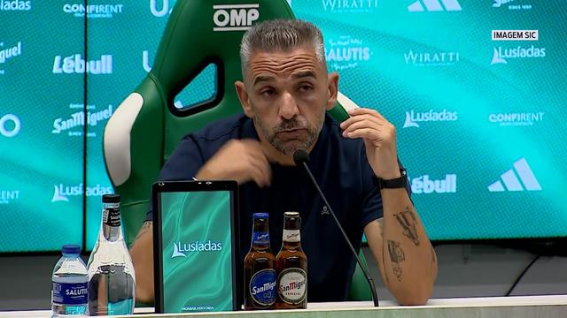 «Foi o jogo mais equilibrado do Sporting»