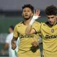 Flávio Gonçalves marcou, mas não festejou (Rio Ave-Sporting)