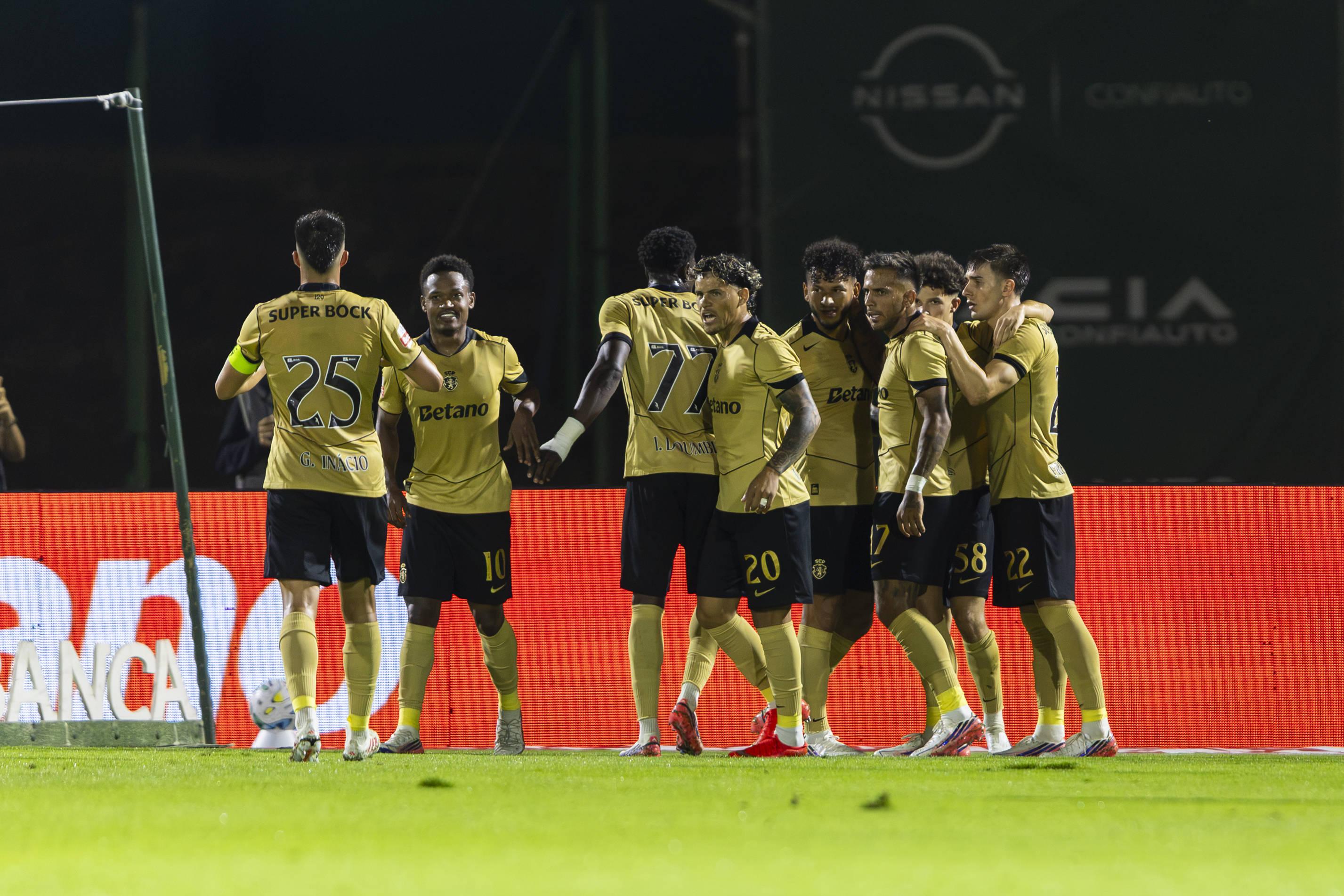Festejos do Sporting (Rio Ave-Sporting)