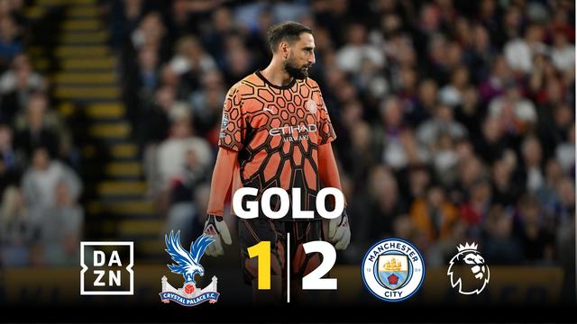 Azar de Donnarumma deu esperança ao Crystal Palace