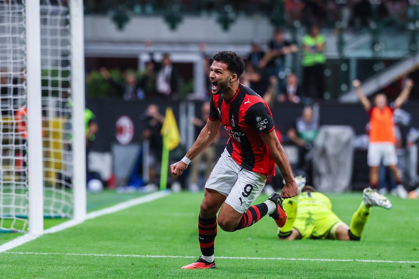 Gonçalo Ramos marcou o golo que abriu caminho à vitória do Milan frente ao Veneza - FOTO:IMAGO