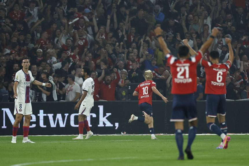 A festa do Lille e o desalento do PSG