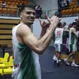 O extremo Diogo Brito é elemento habitual no cinco incial escolhido por Mário Gomes        Fotografia FPB
