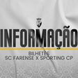 Farense não garante bilhetes para 'não sócios', no jogo com o Sporting