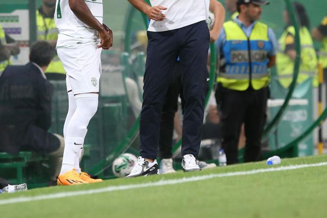 Geny Catamo num lote restrito no Sporting