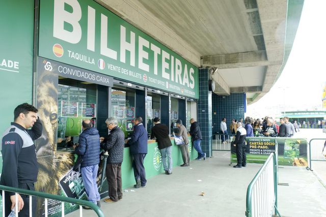 Bilhetes do Sporting para o jogo com o Farense já… esgotaram