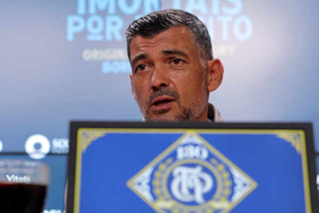 A pergunta que levou a momento de boa disposição de Sérgio Conceição (vídeo)