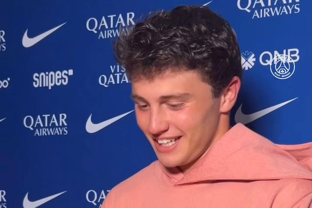 Como o PSG deu os parabéns a João Neves