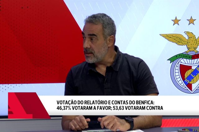«Rui Costa está dependente, mais do que nunca, do que a equipa do Benfica conseguir fazer»