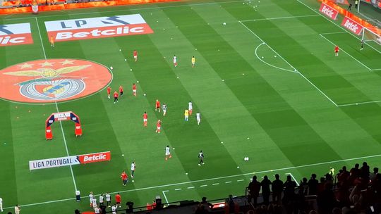 Benfica já aquece na Luz