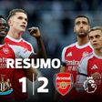 Foi assim que o Arsenal ficou a dois pontos do Liverpool (resumo)