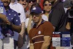 Quando o golfista se irrita e manda o público calar, isso é... a Ryder Cup