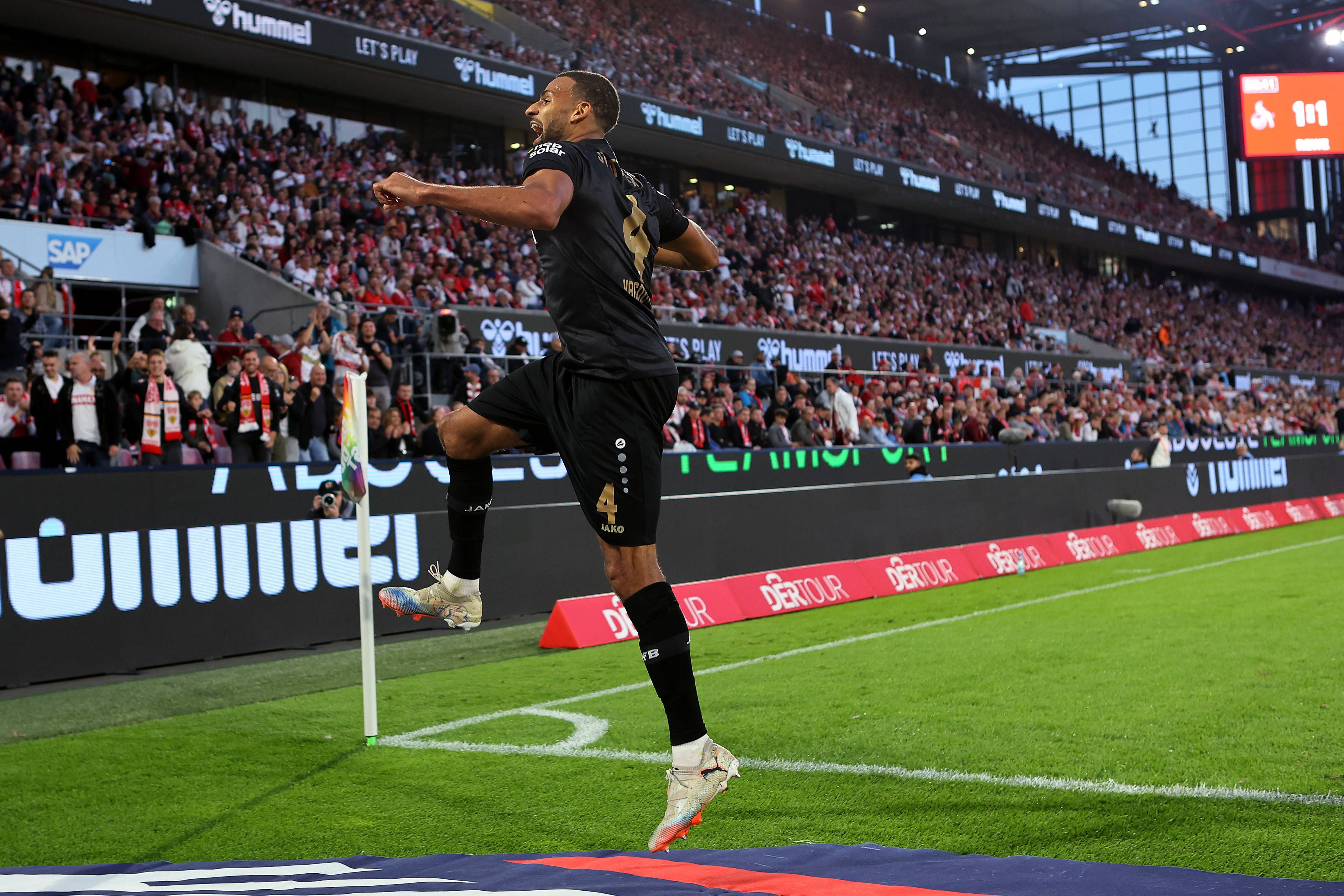 Vagnoman festeja golo ao Colónia