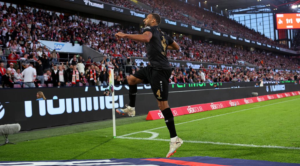 Vagnoman festeja golo ao Colónia