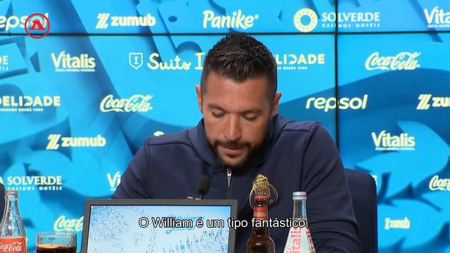 Farioli rendido a William Gomes: «Fantástico e um ativo muito importante»