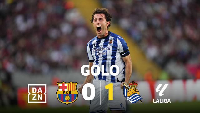 Defesa do Barcelona mostra como não defender um lance na área