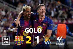 19 anos os separam, mas Yamal e Lewandowski entendem-se às mil maravilhas