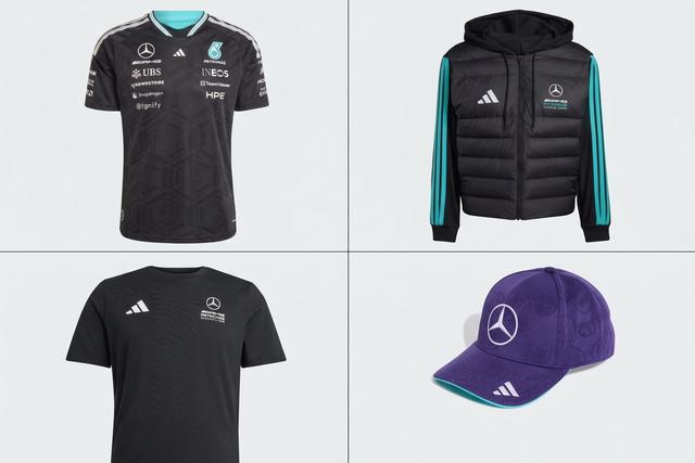 Os produtos oficiais Mercedes-AMG PETRONAS F1 para verdadeiros fãs