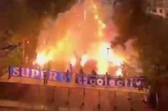 Claques celebram aniversário do FC Porto com espetáculo de fogo de artifício