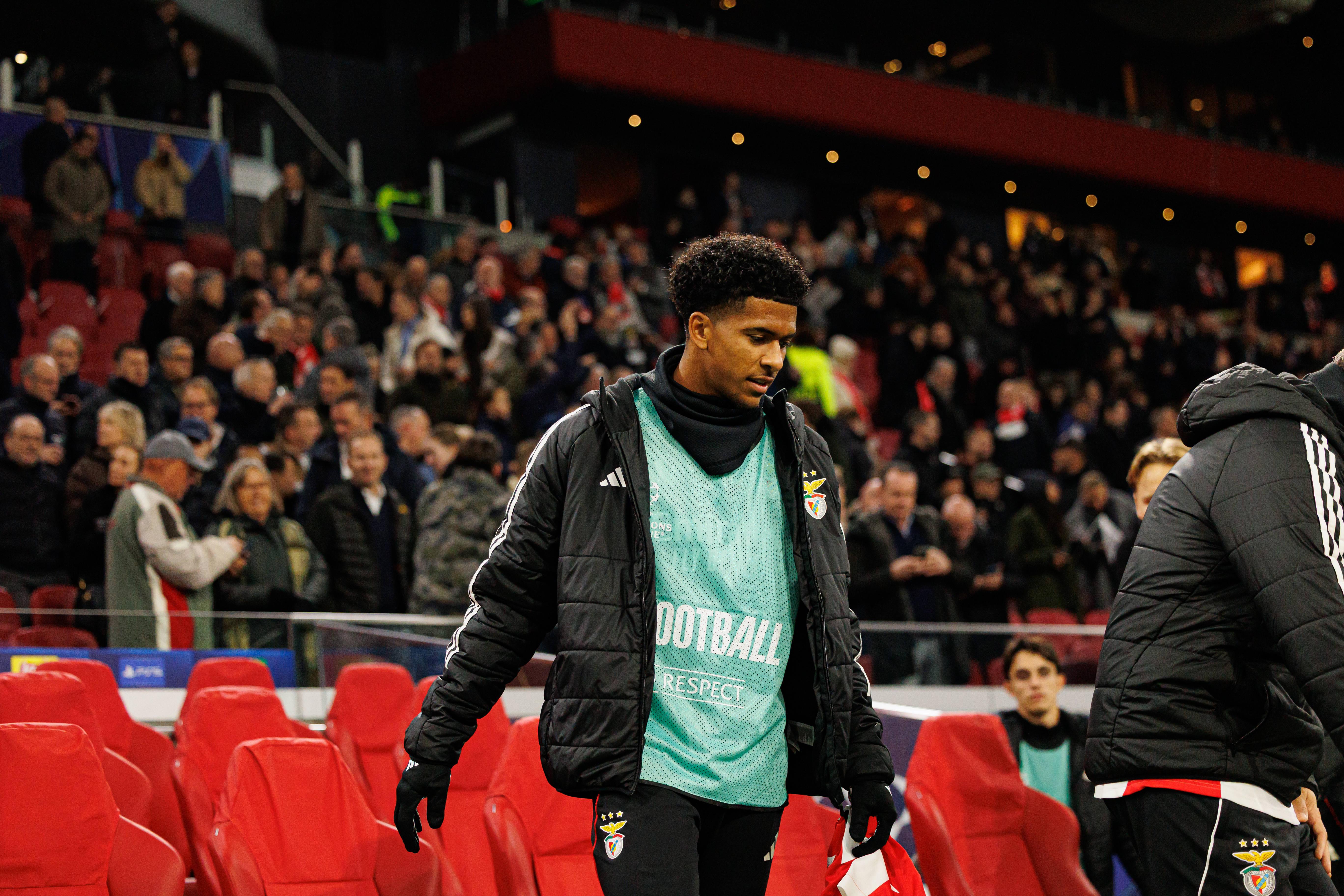 Benfica: Joshua Wynder foi titular no último jogo pelos New England Revolution, somando 90' em três partidas, até agora - Foto: Imago